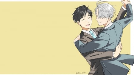 Yuri x Victor - viktor, yuri on ice, victor, yuri