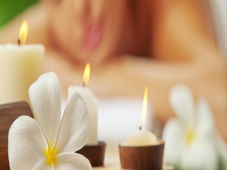 Spa - spa, flowers, candles, photography