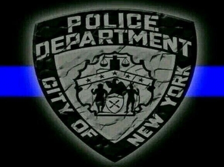 NYPD Thin Blue Line - Law Enforcement, Thin Blue Line, NYPD, Police