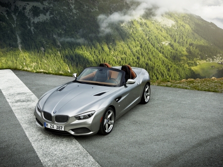 bmw zagato roadster concept - bmw, zagato, concept, roadster