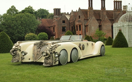 Steampunk The League Of Extraordinary Gentlemen. The Nautilus Car - gentlemen, car, extraordinary, nautilus, steampunk, league