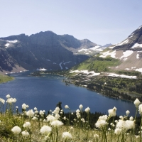 Mountains and lake, British Columbia, Canada