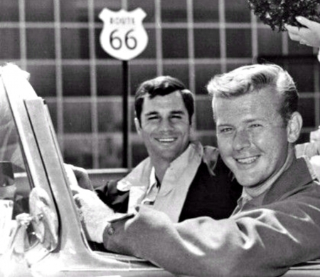 Route 66 TV Series - tv servies, entertainment, black and white, actors