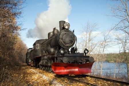 steam train - steam, locomotive, train, engine