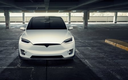 Tesla Model X - car, model, electric, tesla, x