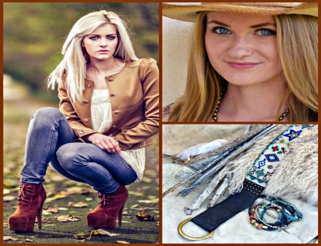 Cowgirls Fashions Fall 2017 - models, fall, 2017, people, female, fashions, cowgirls