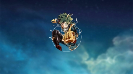 Boku no Hero - deku, midoriy, hero, oneforall