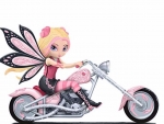 Pink Bike Fairy