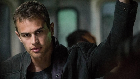 Insurgent (2015) - actor, poster, four, Theo James, man, fantasy, movie, insurgent, divergent