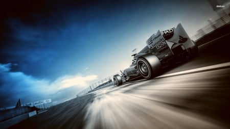 formula 1 - race, track, formula 1, car