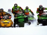 snowmobile racing