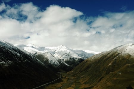 Mountain - sky, tree, nature, mountain