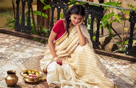 Indian Women in Saree - indian, in, saree, women