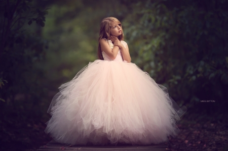 Little princess - white, dress, girl, cute, princess, copil, child