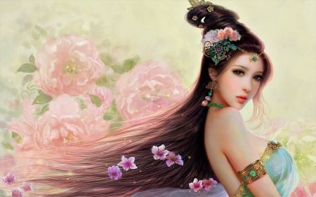 Fantasy Girl - Fantasy, girl, art, CG