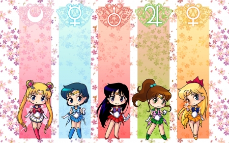 Sailor Moon - girls, moon, sailor, anime