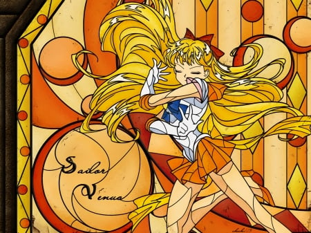 Sailor Venus - anime, moon, sailor, girls