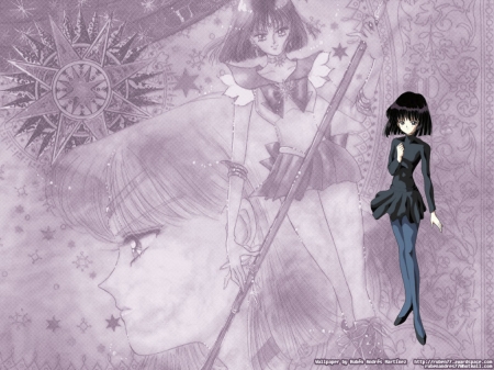 Sailor Saturn - anime, moon, sailor, girls