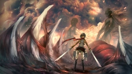 Attack on Titan - on, Attack, Anime, Titan