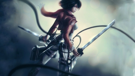 Mikasa - Anime, AoT, Mikasa, Attack on Titan