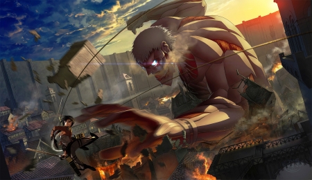 Attack on Titan - anime, aot, attack on titan, snk