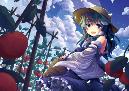 Touhou - anime, touhou, art, girl