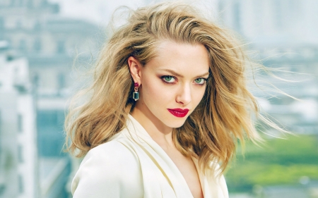 Amanda Seyfriend - model, blonde, Seyfriend, beauty, 2017, Amanda