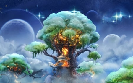 magic tree - fun, nice, magic, tree