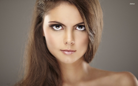 doll face - face, brunette, doll, girl