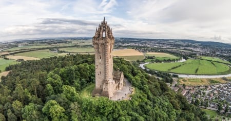 The Wallace Monument - Scotland - William Wallace, Scotland, Scottish History, Wallace Monument