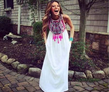 Summer Boho Maxi Dress - Woman, Female, People, Summer, Boho, Dress, Maxi, Models