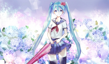 Vocaloid - Vocaloid, girl, anime, art