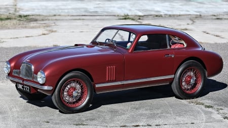 1949 Aston Martin DB2 Prototype - sports, prototype, aston martin, car, red, old-timer, db2