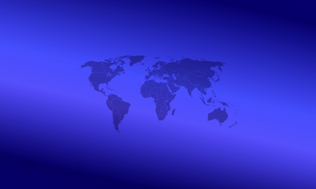 Pcologist a very blue blue world - very blue, world map, blue, blue world