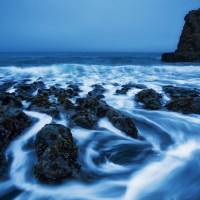 Rocky Ocean Waves