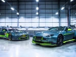 2017 Aston Martin Vantage GT8 and AM V8 Vantage GTE race car