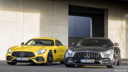 2018 Mercedes-AMG GT C Coupe Edition 50 and AMG GT S - Edition, Car, 50, GT S, Sports, Mercedes, GT C, Coupe, AMG