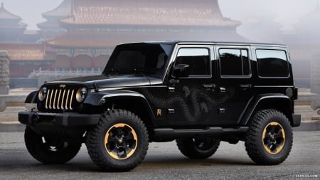 2012 Jeep Wrangler Dragon Design Concept - wrangler, truck, design, jeep, dragon, concept