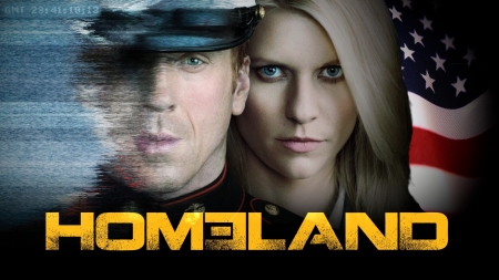 homeland - woman, marine, spies, man, homeland