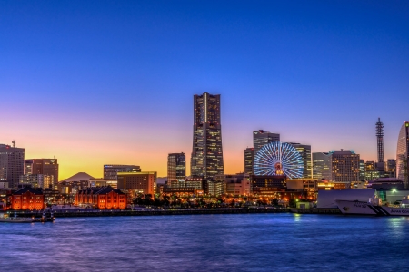 Yokohama - city, photo, yokohama, building