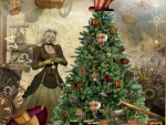 Steampunk Christmas Tree