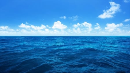 Ocean - Ocean, water, nature, sky