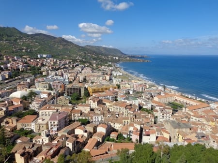 cefalu - city, cefalu, italy, sicilia