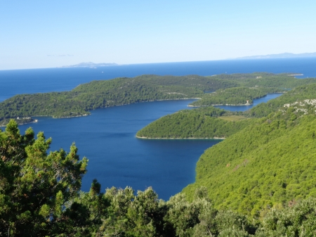 mljet - island, two lakes, croatia, mljet