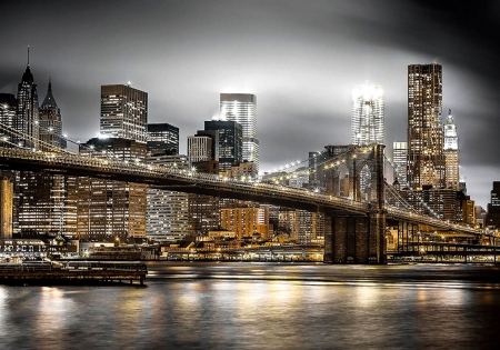 New York Skyline F - beautiful, USA, photography, New York City, photo, New York, wide screen