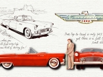 1955 Ford Thunderbird Ad art 3