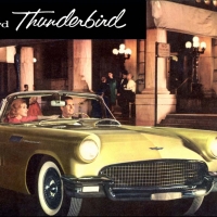 1957 Ford Thunderbird Cover ad