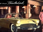 1957 Ford Thunderbird Cover ad