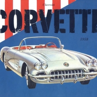 1958 Chevrolet Corvette Cover art