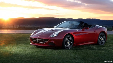 2015 Ferrari California T - Ferrari, Car, Red, Sports, California T